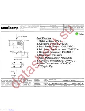 MCKPMB-G2203L-K4086 datasheet  