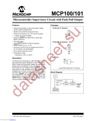 MCP100-475I/TT datasheet  