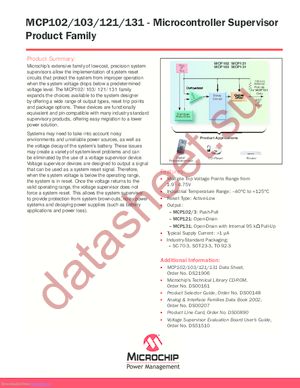 MCP131T-195I/LB datasheet  