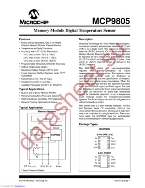MCP9805-BE-MC datasheet  
