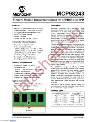 MCP98243-BE-MUY datasheet  