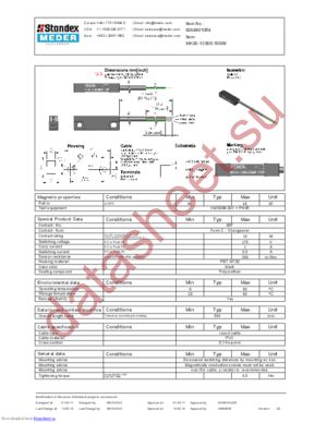 MK26-1C90D-500W datasheet  