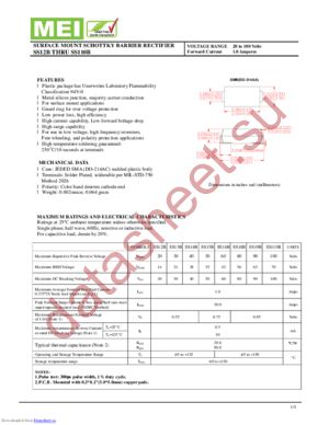 SS14B datasheet  