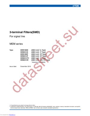 MEM1608D401RT datasheet  