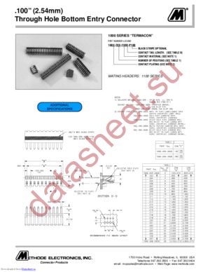 1008-226-2105-P100 datasheet  