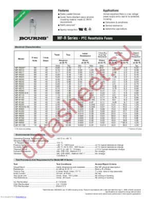 MF-R600-2 datasheet  