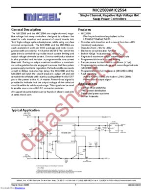 MIC2594-2YM TR datasheet  