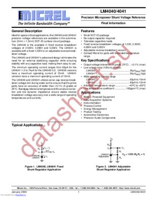 LM4040AI-5 datasheet  