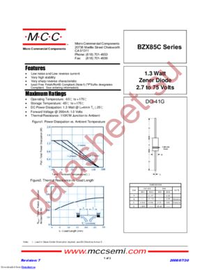 BZX85C2V7 datasheet  