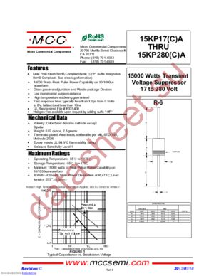 15KP60CA-TP datasheet  