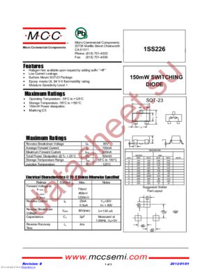 1SS226-TP datasheet  