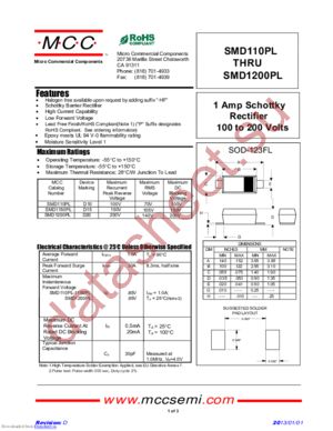 SMD1200PL-TP datasheet  