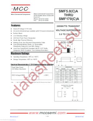 SMF120A datasheet  
