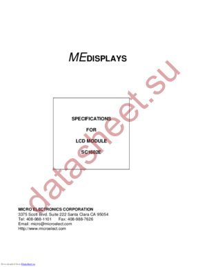 SC1602H datasheet  