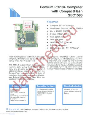 SBC1586 datasheet  