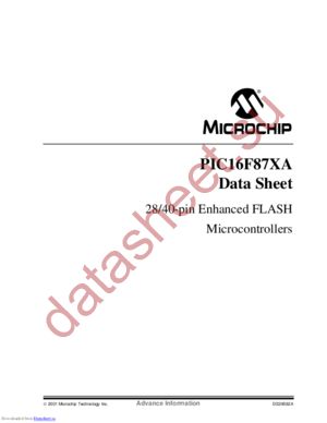 PIC16F876A-ISP datasheet  