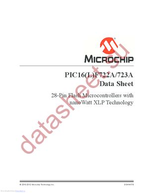 PIC16F722A-I/MV datasheet  