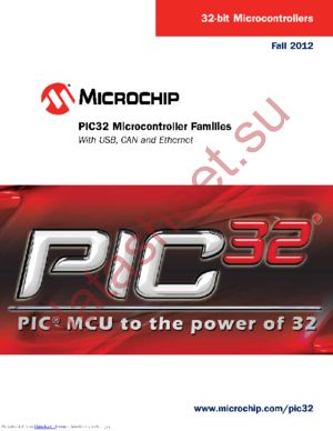 PIC32MX120F032B-I/SS datasheet  