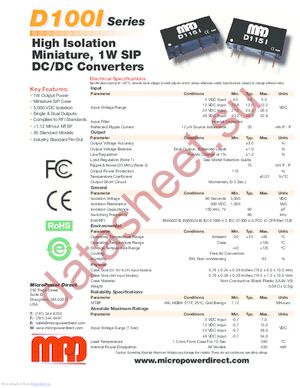 D126I datasheet  