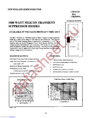 1.5KE68ACOX.200 datasheet  