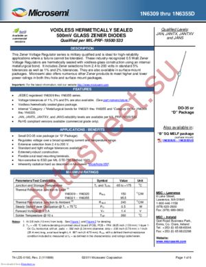 1N6353C datasheet  