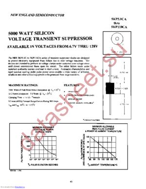 5KP15CACOX.160 datasheet  