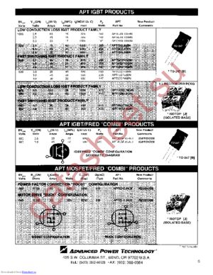 APT25GF100BN datasheet  