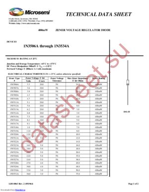 1N3529A datasheet  