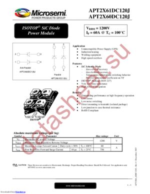 APT2X61DC120J datasheet  