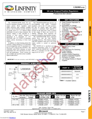 LX8385-00IDDT datasheet  