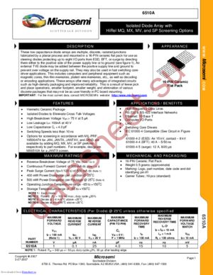 6510A datasheet  