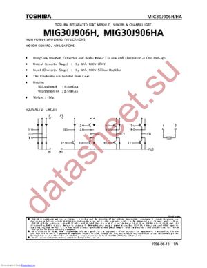 MIG30J906H datasheet  