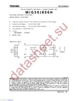 MIG40J806H datasheet  