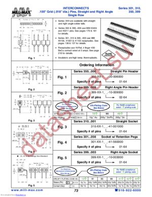 399-44-161-10-003000 datasheet  