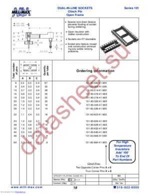 101-93-628-41-568 datasheet  