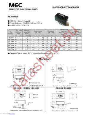 H31212N datasheet  