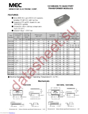 S34105N datasheet  