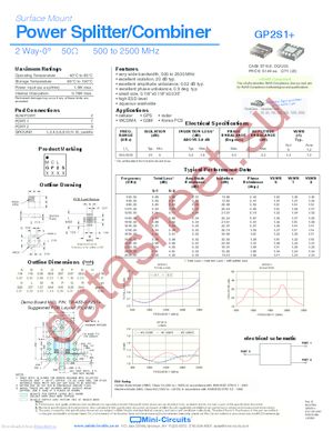 GP2S1 datasheet  