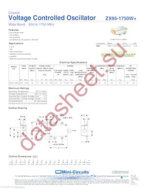 ZX95-1750W datasheet  