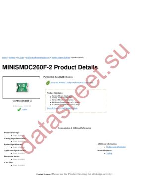 SMD050-2 datasheet  