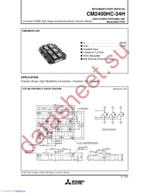 CM1600HC-34H datasheet  