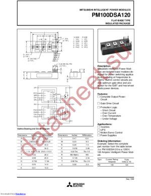 PM300DSA120 datasheet  