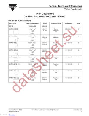 MKT1826247014 datasheet  