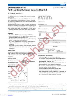 MLZ2012M4R7W datasheet  