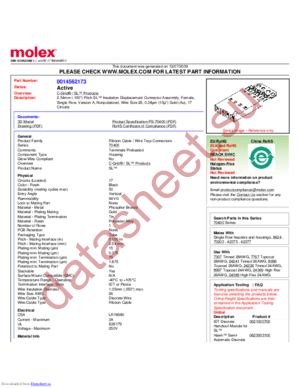 0014562173 datasheet  