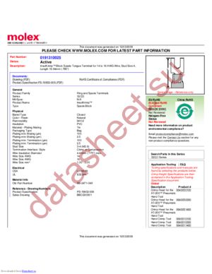 0191310025 datasheet  