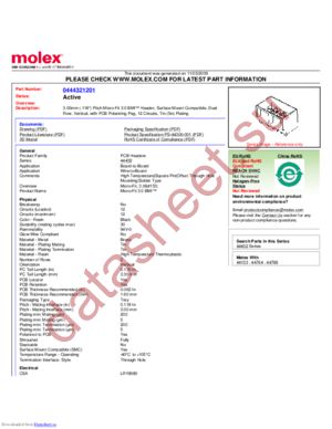 0444321201 datasheet  