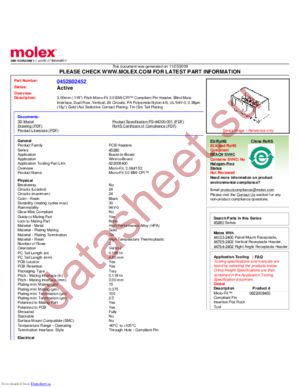 0452802452 datasheet  