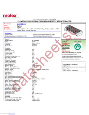 0459703115 datasheet  