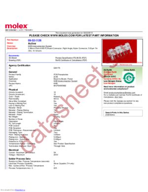 09-52-1126 datasheet  